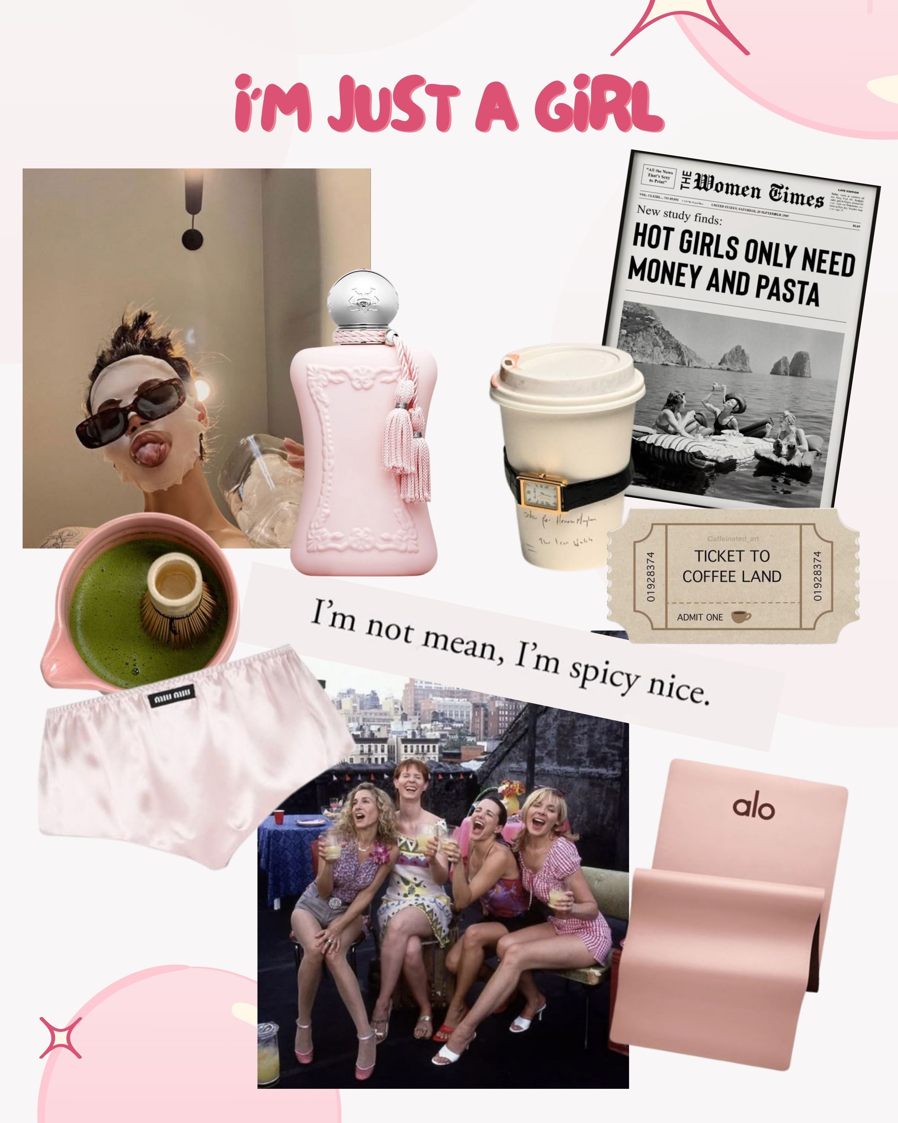 Стикери "I'm Just a Girl"
